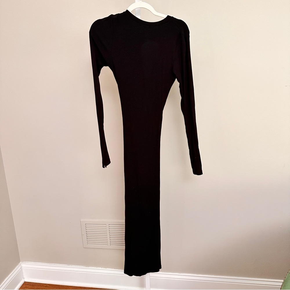 LNA Wedding Guest Long Sleeve Black Cocktail Dress size XS - Picture 2 of 6